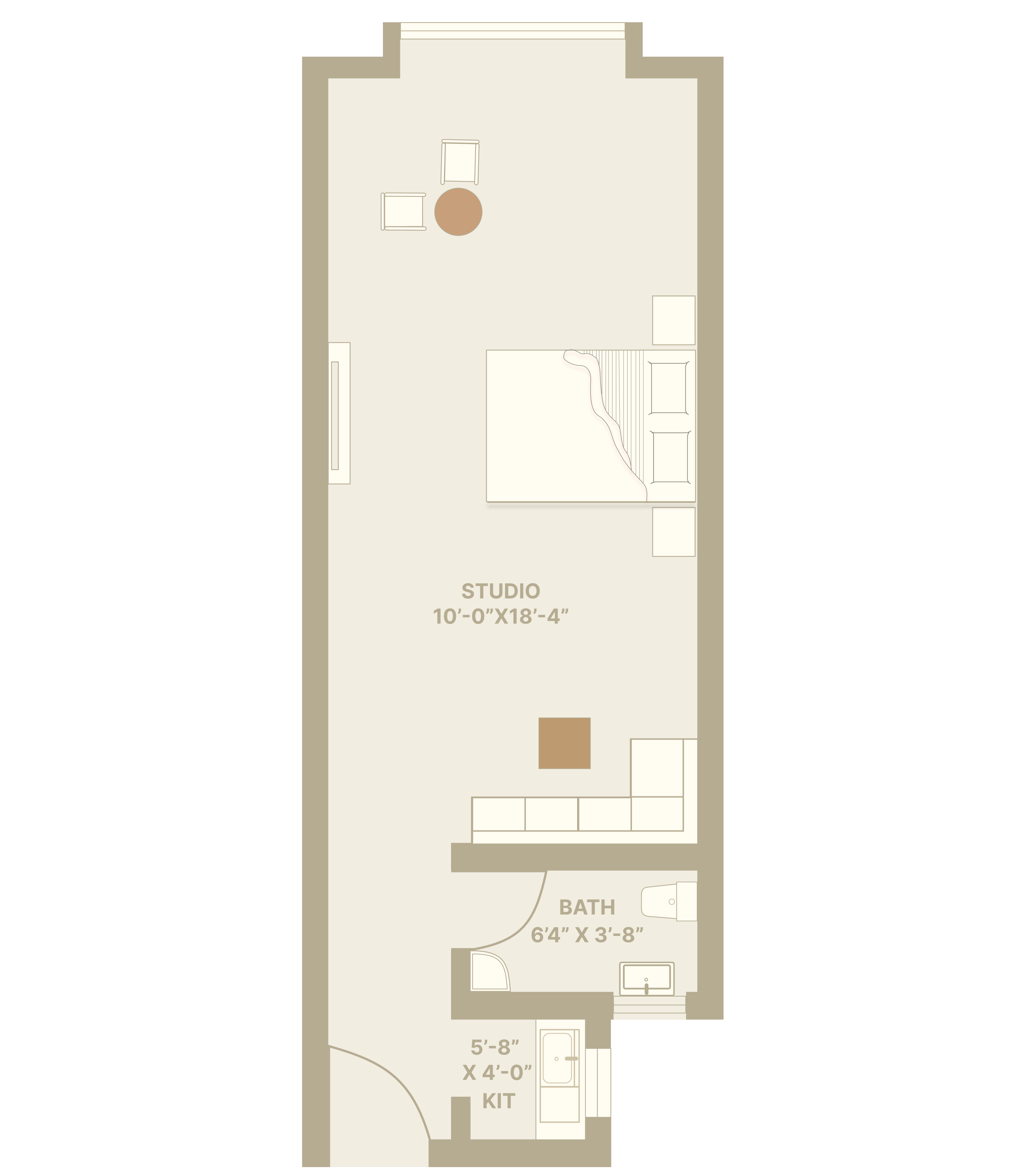 Studio Floorplan